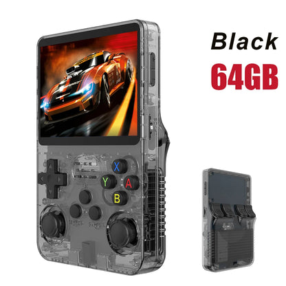 R36S Retro Gaming Console - 128GB Open Source Handheld with 3.5" IPS Screen