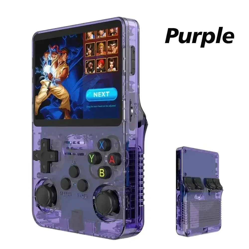 R36s new handheld game console open source Linux 3.5-inch IPS screen handheld 128GB video player Xmas Gift